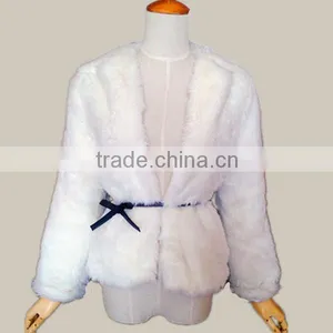 Adults White Fur Parka Jacket Lightweight Parka Winter Jacket thumbnail-1