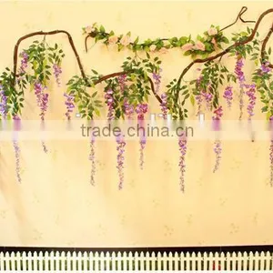 Artificial Wisteria Flower for Indoor Decoration thumbnail-1