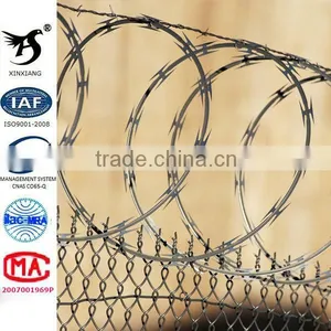 Electric Galvanized Razor Barbed Wire thumbnail-1
