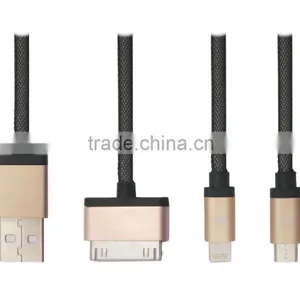 All in One Date/charge Cable for Sam Sung,micro USB,Iphone6 Data Cable thumbnail-5