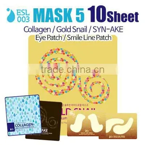 [Hydrogel Mask 10Sheet]Gold 24K Mask/Snail Gel Mask/Face Mask thumbnail-1