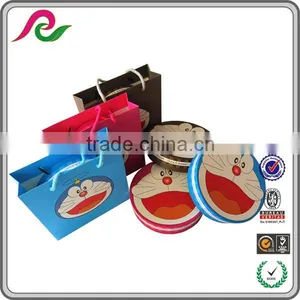 Round Cardboard Gift Box With Doraemon Printing for Chocolate Packing thumbnail-4