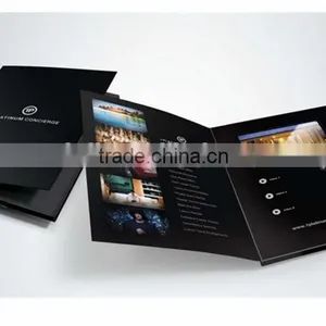 LCD Screen Video Brochure Custom Printing Video Book thumbnail-2
