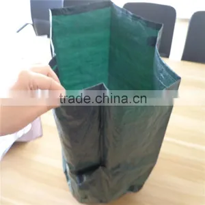 90 Gsm pe Custom Tomato Plant Bag Grow Nursery PE Bag With Handle and Side Window thumbnail-1
