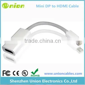 High Speed Mini DP to HDMI Adapter Cable thumbnail-1