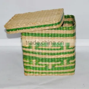 Vietnam Seagrass Wicker Gift Box thumbnail-1