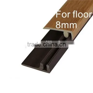 PVC Floor Edge Trims//PVC End Edge Trim//laminate End Profile//PVC End Trim Covered With PVC Wrapping thumbnail-1