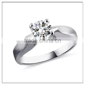 Custom Lady's Wedding Crystal Ring thumbnail-1