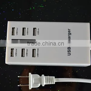 Hot Sale Portable 6 Ports Usb Charger With 40w thumbnail-3