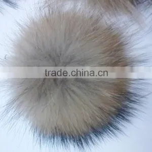 Factory Price Real Raccoon Fur Pompoms thumbnail-2