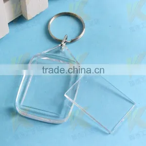 Plastic Key Chain/acrylic Key Chain With Photo Frame thumbnail-1