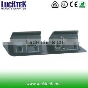 Double Pop up Desktop Socket for Office, Conference thumbnail-1