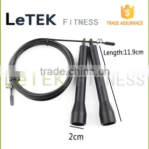 Jump Rope - Crossfit, MMA, Boxing Lightweight Long Ballistic Handles, Adjustable Length Cable and Dual Bearings - 100% Lifetime thumbnail-3