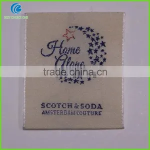 Wholesale Garment Woven Label/Tag/Customized Clothing Silk Screen Printing Label thumbnail-3