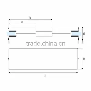 Cost-Effective Shower Door Glass Partition Mounting Clamp Clips thumbnail-3