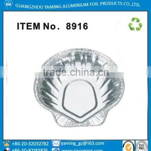 Disposable Specialty Aluminium Foil Shell-shape Bakery Container thumbnail-1