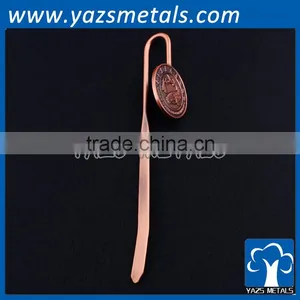 Promotion Antique Custom Stainless Steel Bookmarks thumbnail-2