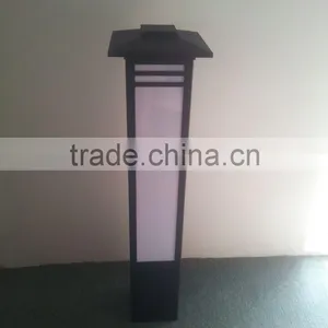 Q17-80202 Outdoor Aluminum Lawn Light Acrylic Diffuser Garden Bollard Light thumbnail-2