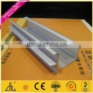Wow!! Anodized Satin Aluminium Profile Cabinet Handles , Type of Aluminium Profile for Windows , Rectangular Aluminum Extrusions thumbnail-2