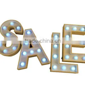 Fashion and Popular Letter Shape Light Marquee Letter Light Battery Letter Light thumbnail-2