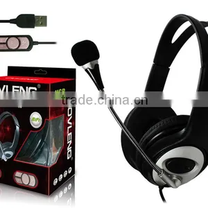 USB Headphone With MIC.and Volume Control thumbnail-1