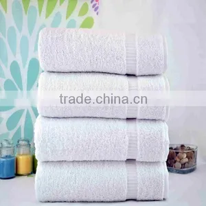 100% Cotton 5 Star Hotel Towel/16s Hotel Towel Set, White Color Hotel Bath Towel thumbnail-4