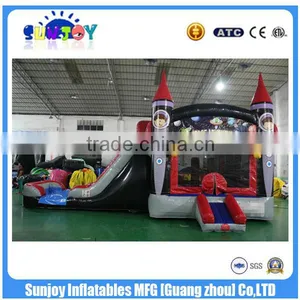 2016 Selling Popular Rocket Water Slide Combo Inflatable Combo for Kids thumbnail-1