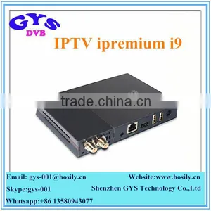 GYS AVOV IPTV BOX Ipremium I9 IPTV Box Free TV With IPTV, Kodi Add All DVB DVB-S2/S,T/T2,C Ipremium in Stock thumbnail-1