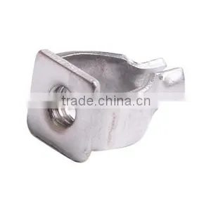 Metal Stamping Custom-Made Spring Stainless Steel SUS201 Terminal Clips thumbnail-3