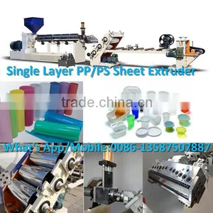 SPJM 110/33-680 pp Sheet Extruding Line, PP/PS Sheet Extruder, Extruder Machine thumbnail-1
