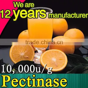 Natural Food Grade High Quality Pectinase Powder Factory Supply Pectinase Powder thumbnail-1