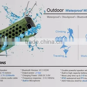 Mini Waterproof Bluetooth Speaker Support TF Card thumbnail-6