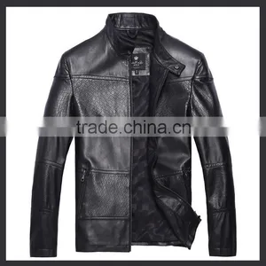 Mens Quality Leather Jackets,rugged Leather Jacket for Mens,Jackets Style and 100% Leather Filling Material Leather Jacket thumbnail-1