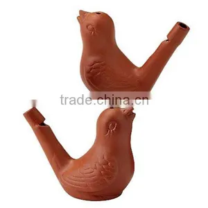 Traditional Chinese Clay Bird Water Whistle thumbnail-1