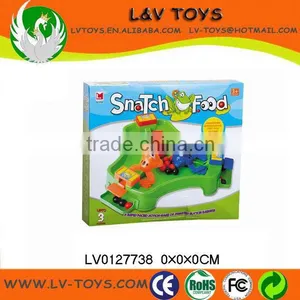 Funny Frog Snatch Food Game Toy ,plastic Board Game Toys for Kids thumbnail-1