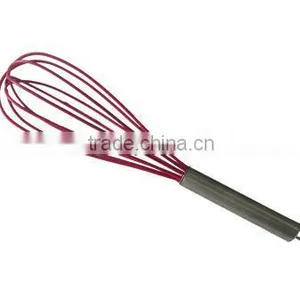 Fashionable 12 Inch Silicone Egg Whisk With Stainless Hand thumbnail-1