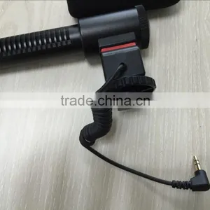 Camera DSLR Shortgun Microphone, 3.5mm Connector Metal Case Studio Recording thumbnail-4