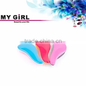 Good Peputation Factory Price Injection Molding Pink Hair Brush thumbnail-1