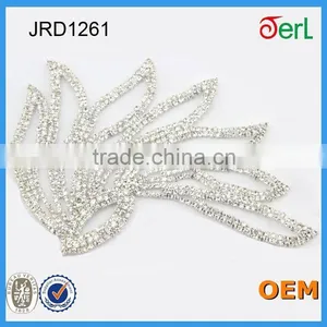 New! Fashion Sewing On Wedding Cake Crystal Rhinestone Trims for Dresses thumbnail-3