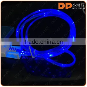 New Products Visible Led Light Usb Charging Sync Cable 5 Pin Micro USB Cable for Android Mobile Phone thumbnail-3