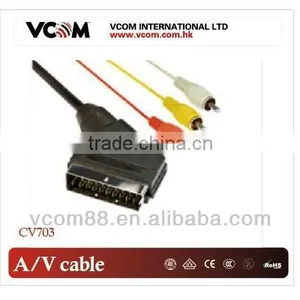 High Quality With Factory Price Audio Vedio Cable to Scart Cable thumbnail-1