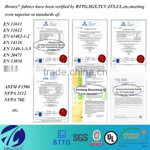 Drotex Inherently Aramid Fire Retardant Fabric for Petrochemical Workwear thumbnail-3