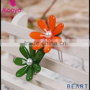 Cellulose Acetate Flower Hair Accessory Extension Hair Clip thumbnail-1
