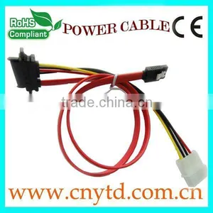 High Speed Red Color Sata Data Splitter Cable thumbnail-1