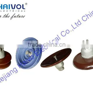 High Voltage Line Disc Type Suspension Porcelain Insulators thumbnail-1