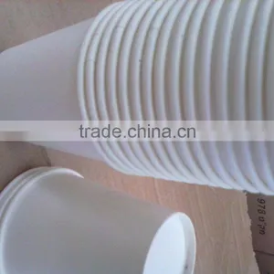Paper Material and Cup Type Coffee Paper Cups Plain White Paper Cup thumbnail-5