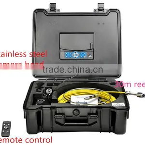 TVBTECH Industrial Snake Camera With 7" LCD Monitor Display, With Text Writer,3199F thumbnail-1
