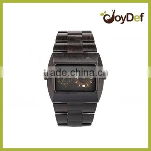 2016 Newest Eco Friendly Maple Wooden Unisex Watch With Japan Calendar Movement thumbnail-5
