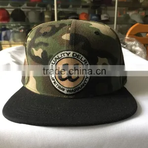 Camo Flat Bill Cap Trukfit Snapback Cap thumbnail-1