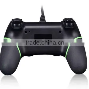 OEM Black-Green Gaming Controller With Integrated USB Cable For PS4 And PC thumbnail-3